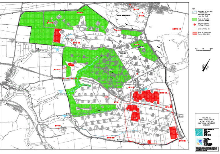 Broughton Moor WW2 munitions dump location site map