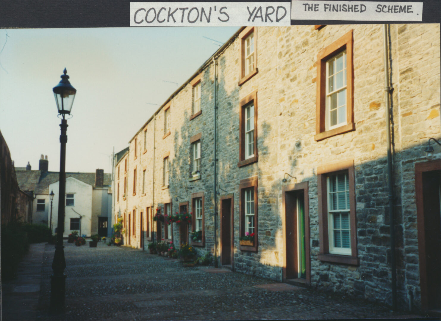 Cocktons Yard three floors high after renovation by North West Building Preservation Trust photo1986