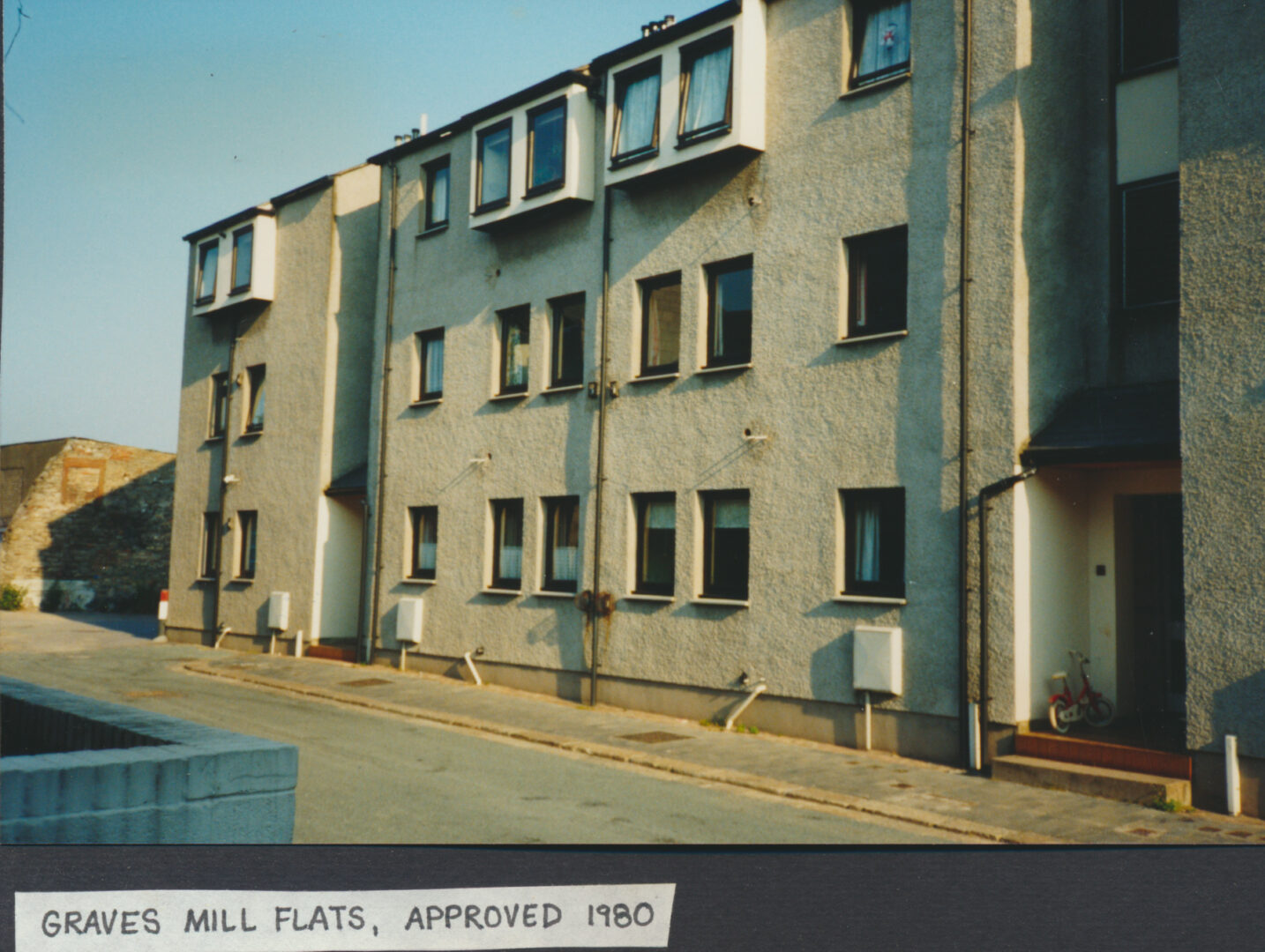 Graves Mill flats approved 1980 photo