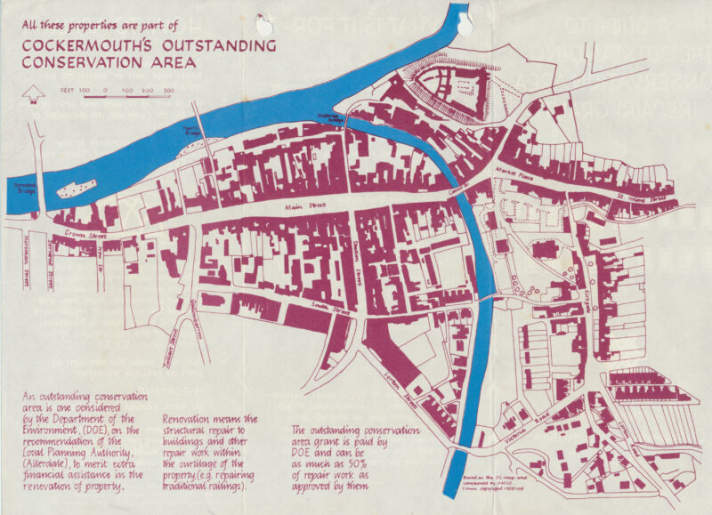 Outstanding Conservation Area Map Cockermouth 1 scaled