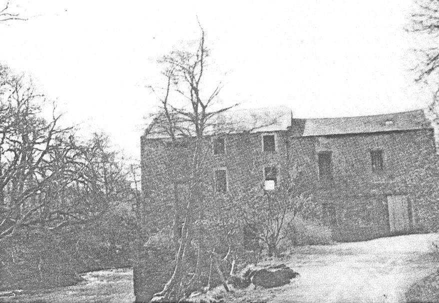 Rubbybanks Mill, as it appeared in 1968